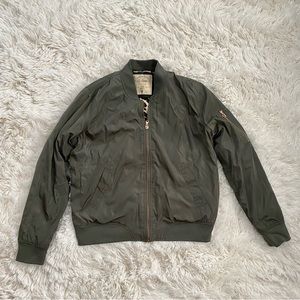Olive Green Bomber